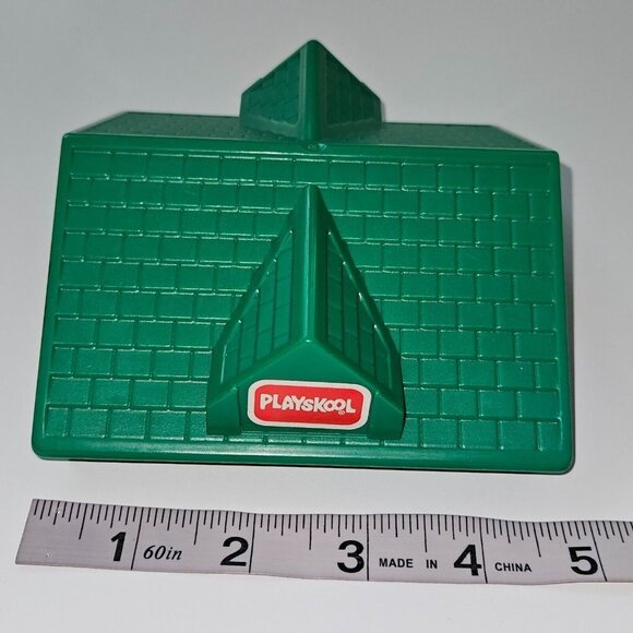 VTG Playskool Green Roof Dollhouse 1992 Item #980 Replacement - Picture 8 of 8